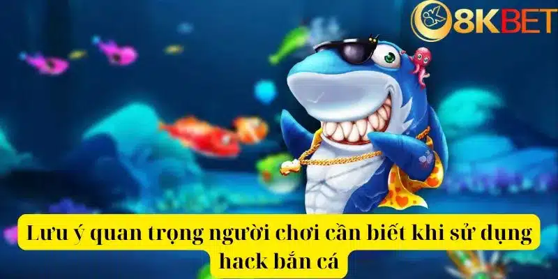 Lưu ý quan trọng người chơi cần biết khi sử dụng hack bắn cá